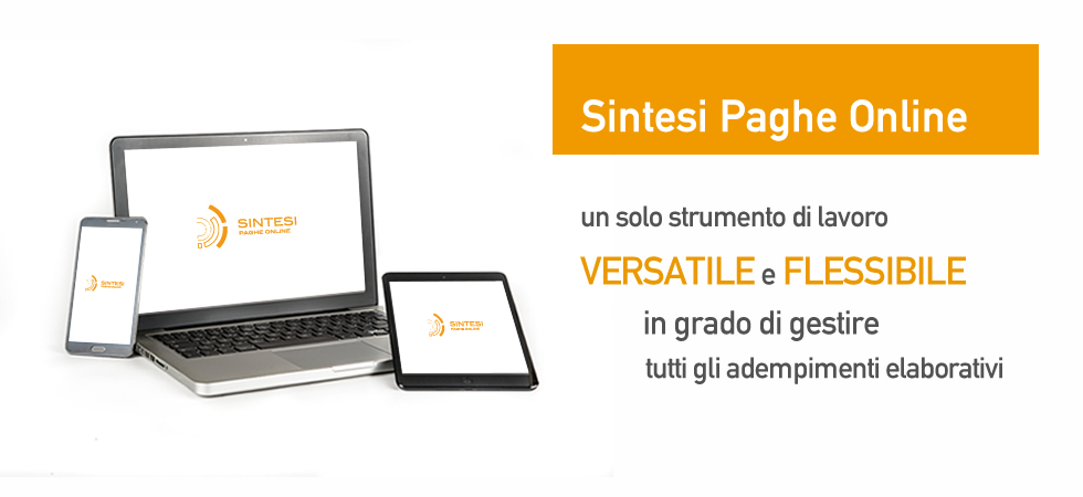 sintesipagheonline - un solo strumento di lavoro versatile e flessibile in grado di gestire tutti gli adempimenti elaborativi